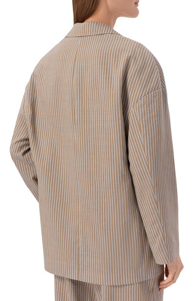 Жакет изо льна и вискозы OFFICINE GENERALE, арт. S26WTLG413, фото 4