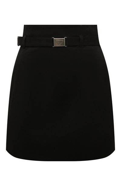 Хлопковая юбка PRADA, арт. P114UH-1UPX-F0002-221, фото 1