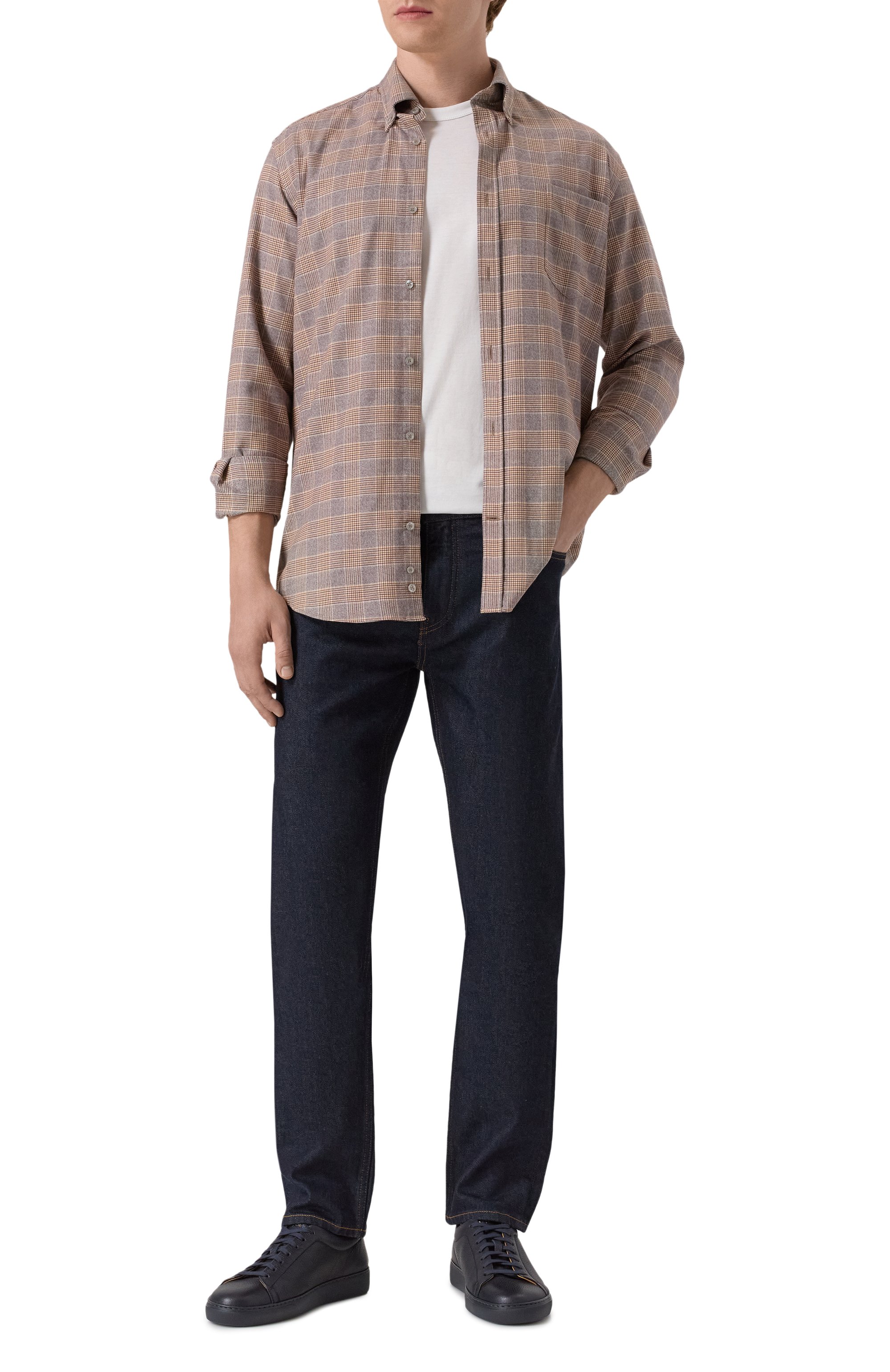 Хлопковая рубашка PAUL&SHARK, арт. 15313034, фото 2