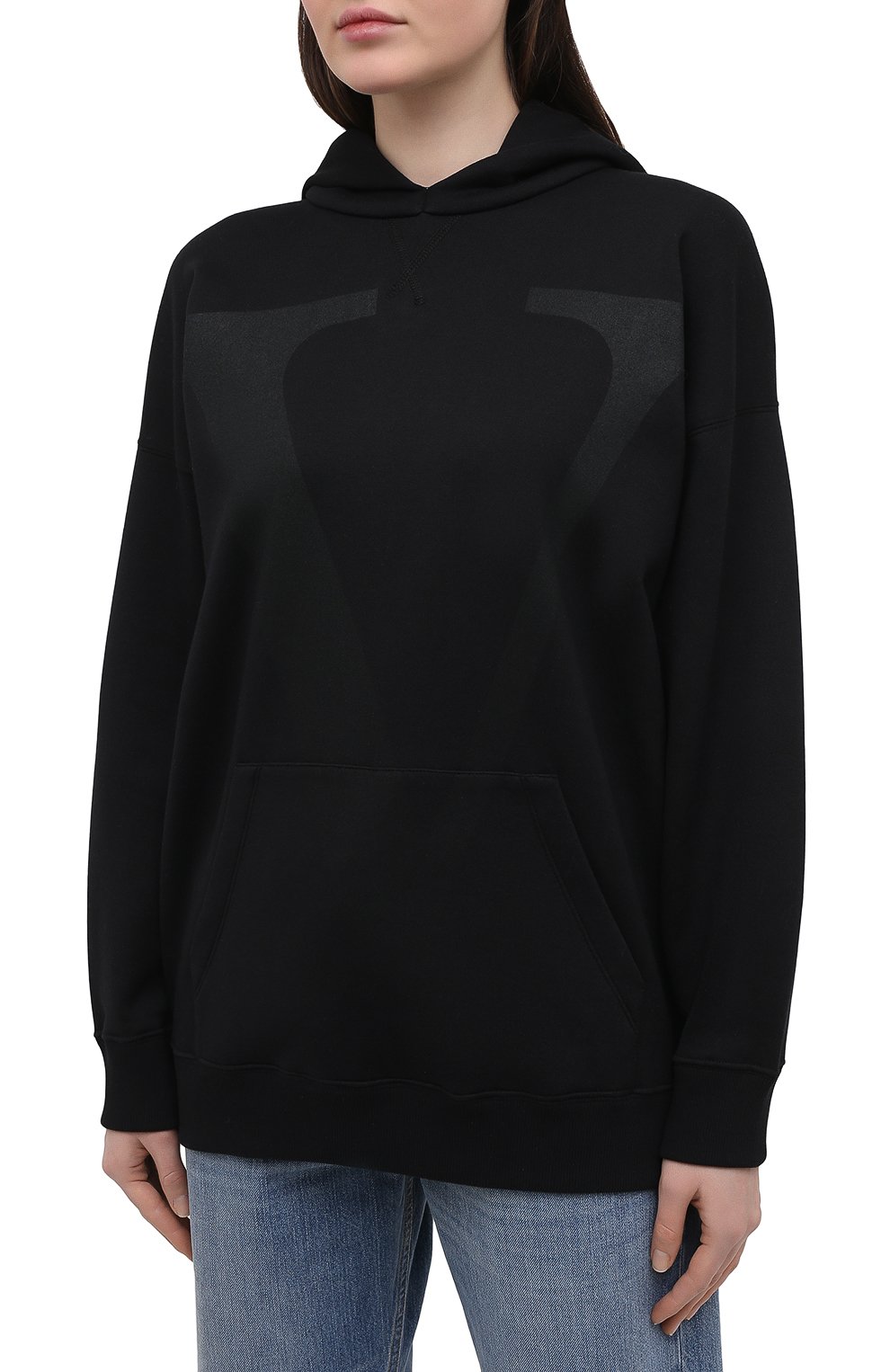 Хлопковое худи VALENTINO, арт. VB3MF08V66G, фото 3