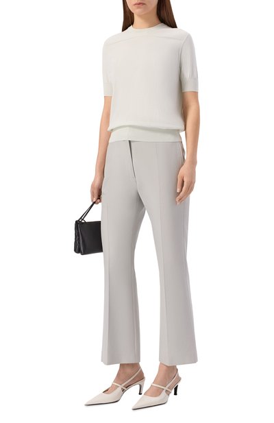 Хлопковый пуловер JIL SANDER, арт. J02GC0117/J15383, фото 2