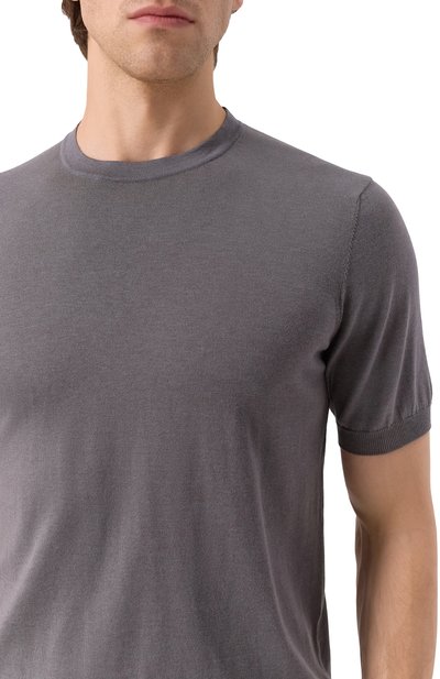 Джемпер из шелка и хлопка CORNELIANI, арт. 25M550-2525165, фото 5