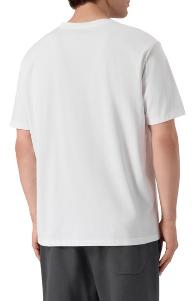 Хлопковая футболка BISIBIGLIO белого цвета по цене 14950 руб., арт. LIFESTYLE CAR, фото 4 Хлопковая футболка BISIBIGLIO, арт. LIFESTYLE CAR, фото 4