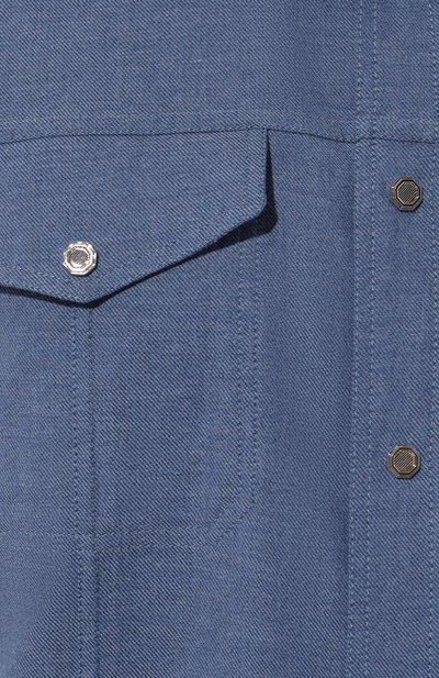 Хлопковая рубашка STEFANO RICCI, арт. MC007067/BN2817, фото 5