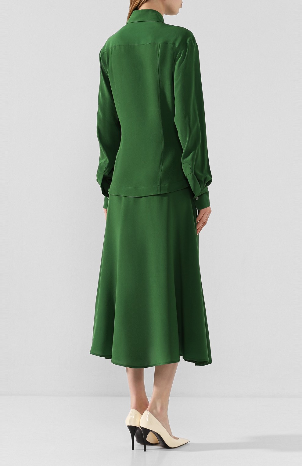 Шелковое платье VICTORIA BECKHAM, арт. 1120WDR000582A, фото 4