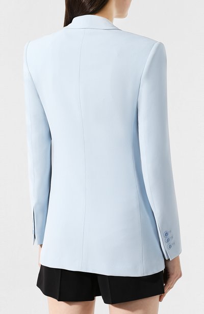 Жакет REDVALENTINO голубого цвета по цене 65450 руб., арт. TR3CEA65/4SY, фото 4 Жакет REDVALENTINO, арт. TR3CEA65/4SY, фото 4
