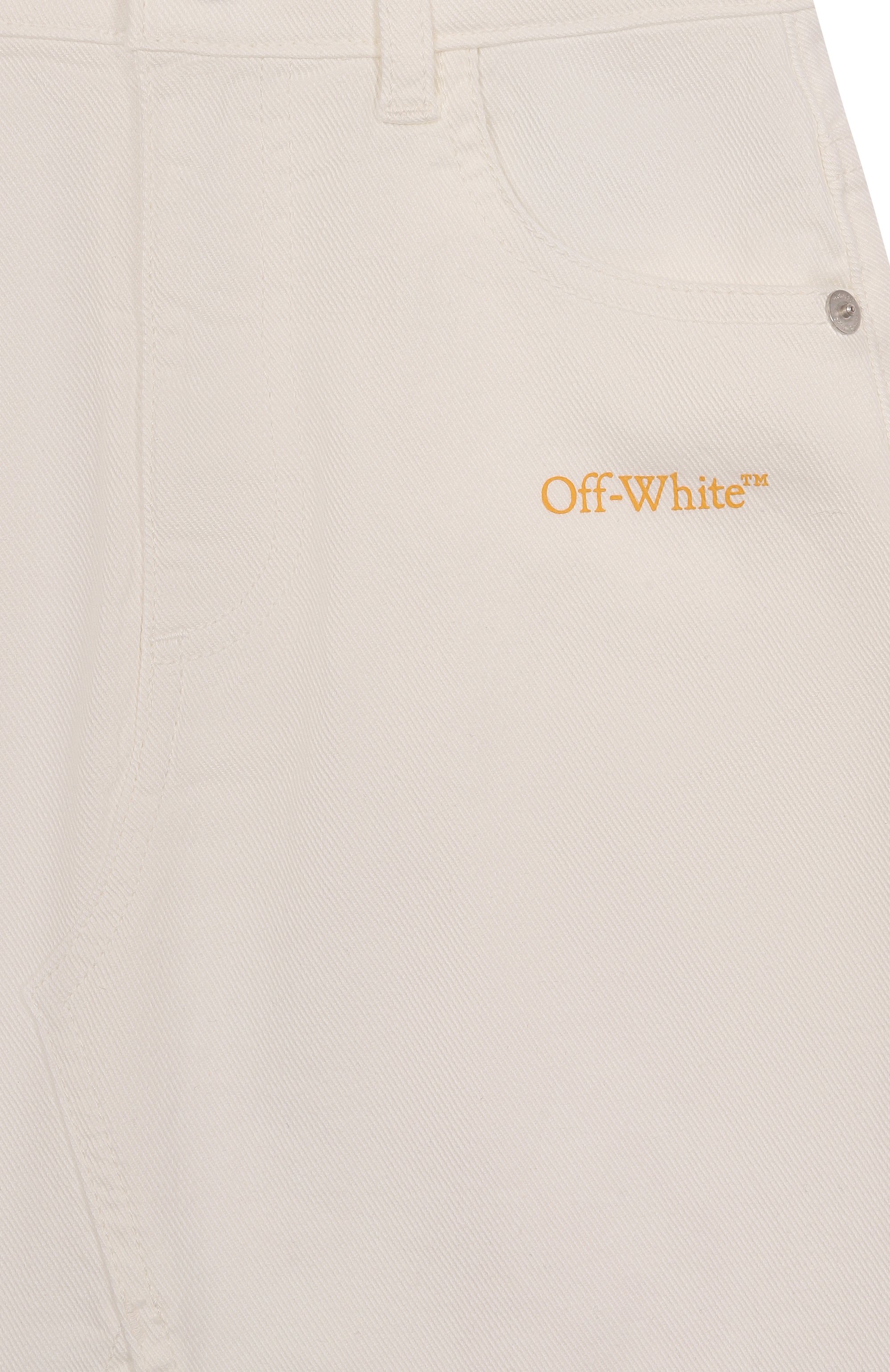Джинсовая юбка OFF-WHITE, арт. 0GYD001S25DEN001/4-12, фото 3