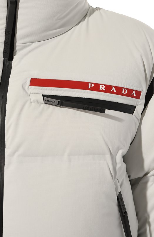 фото Пуховик prada linea rossa prada