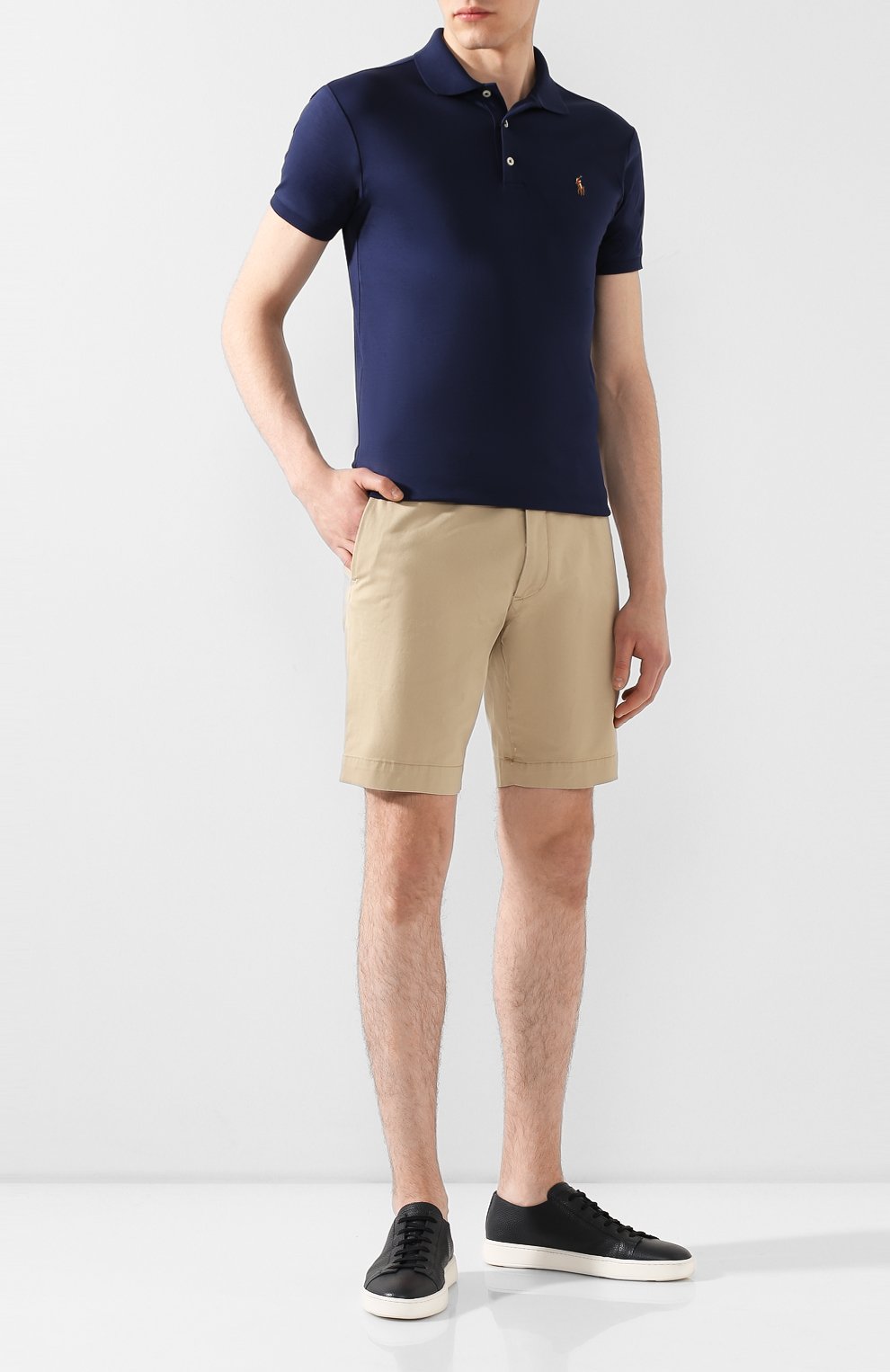 Хлопковые шорты POLO RALPH LAUREN, арт. 710646709, фото 2