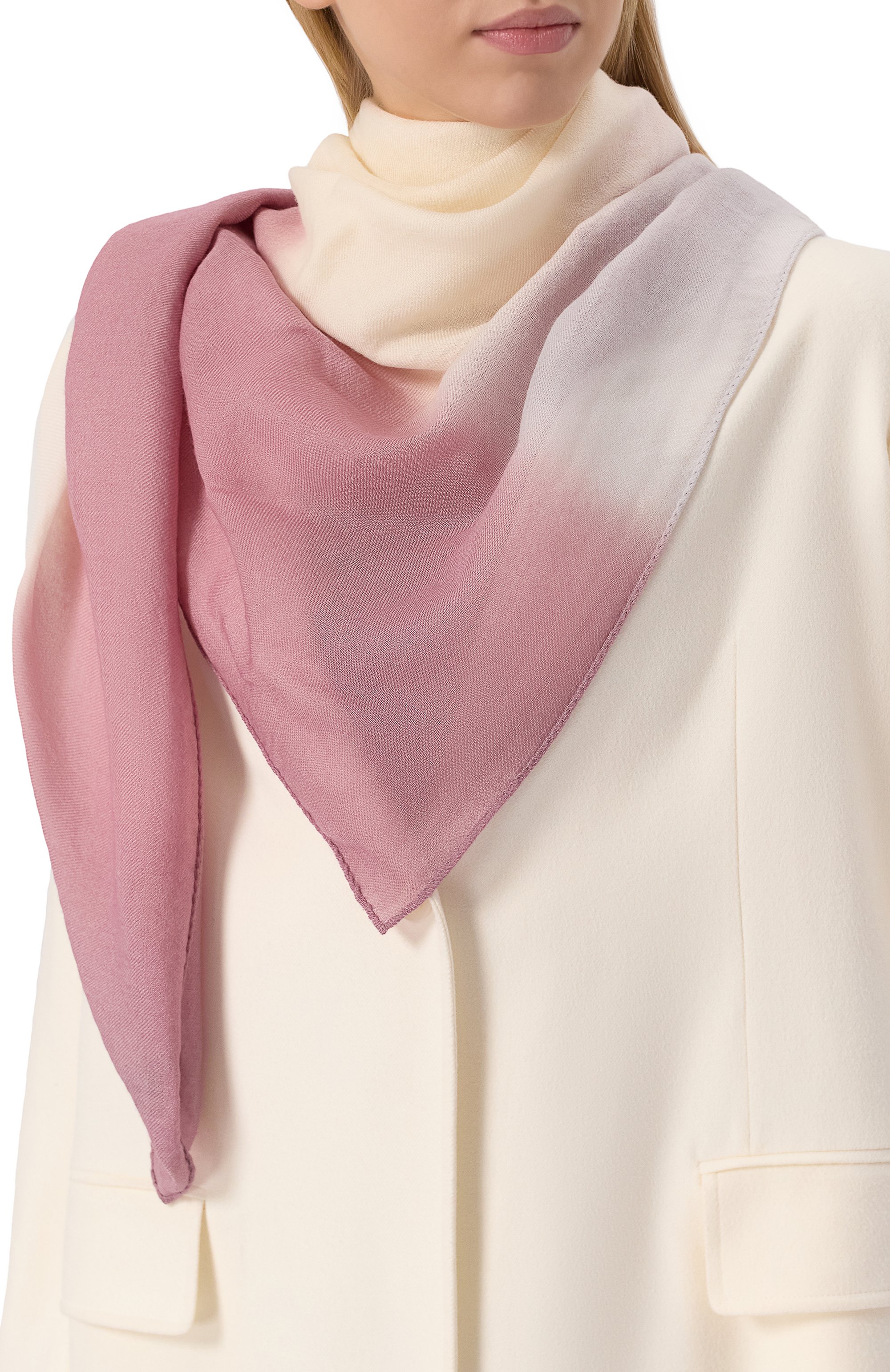 Шаль из кашемира и шелка COLOMBO, арт. S7/140X140/2461-C02, фото 2