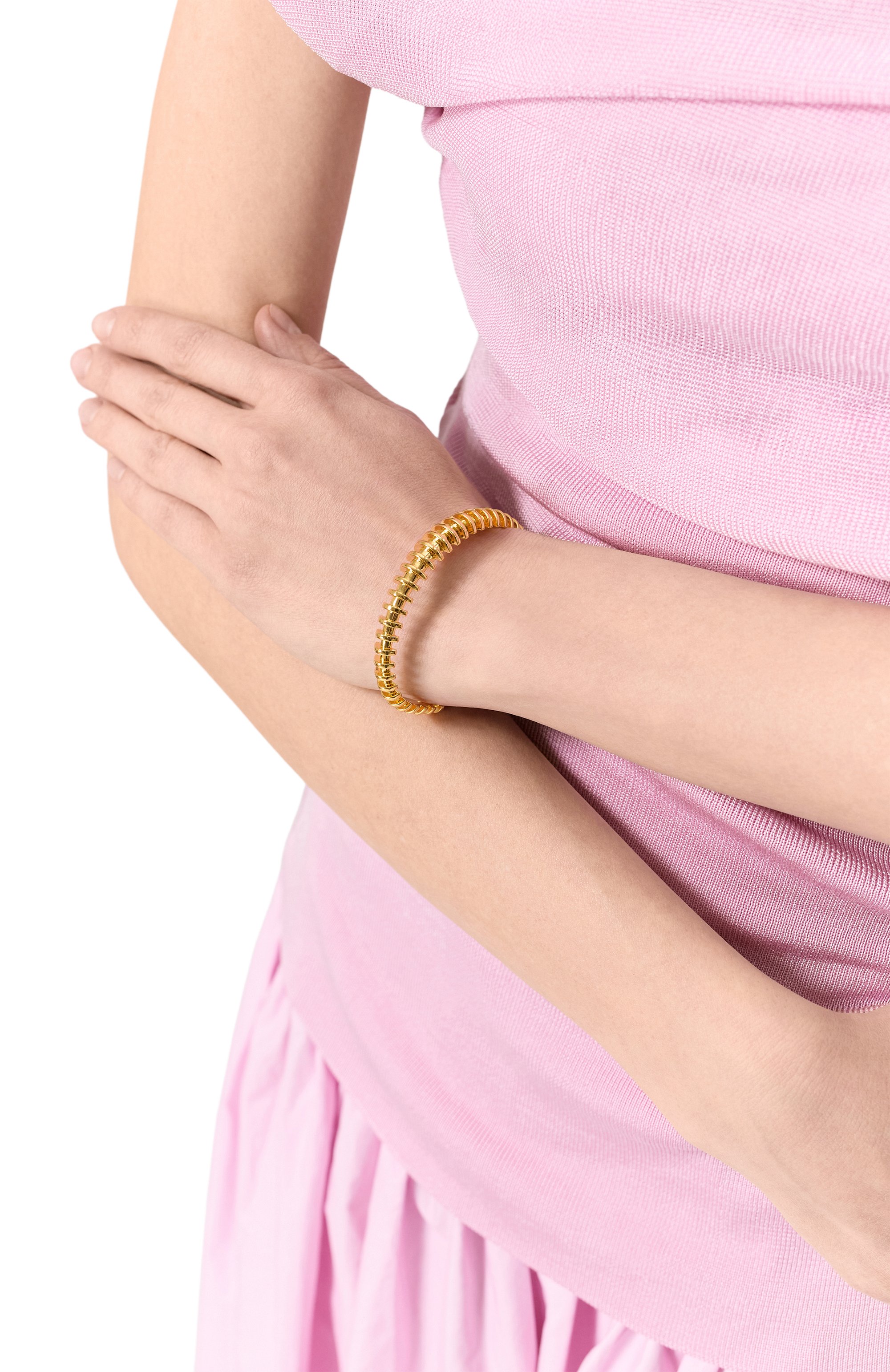 Браслет EDDIE BORGO золотого цвета по цене 43200 руб., арт. BR9202, фото 2 Браслет EDDIE BORGO, арт. BR9202, фото 2