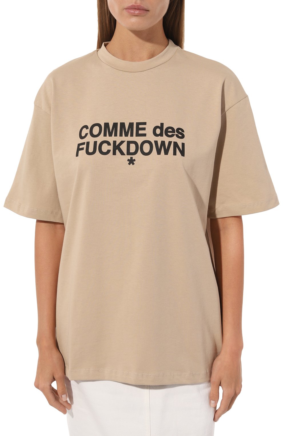 Хлопковая футболка COMME DES FUCKDOWN, арт. CDFD3171, фото 3