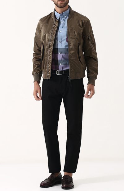 Кожаные пенни-лоферы BURBERRY, арт. 8000311, фото 2