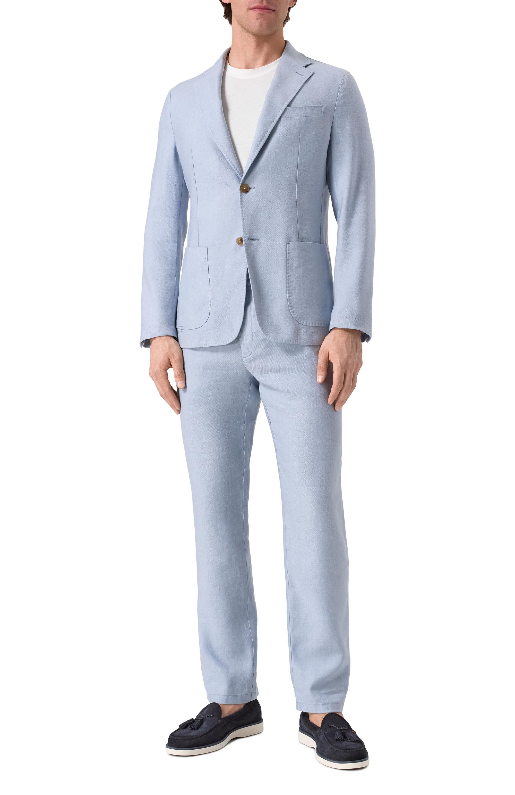 Брюки изо льна и лиоцелла WINDSOR, арт. 13 SCUR0-W 10013258 02/10013258, фото 2