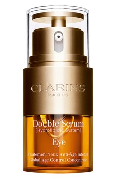 Комплексная омолаживающая двойная сыворотка для кожи вокруг глаз double serum eye (20ml) CLARINS бесцветного цвета, арт. 80077133 | Фото 1 (Обьем косметики: 100ml; Назна�чение: Для кожи вокруг глаз; Косметика кросс-кт: Антивозрастной уход; Тип продукта: Сыворотки)