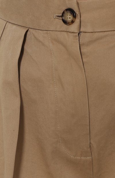 Широкие брюки с завышенной талией и защипами MONCLER, арт. B2-093-16416-00-57950, фото 5