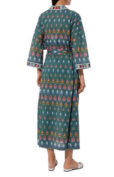 Хлопковая накидка YANINA, арт. T-2560B/3, фото 4