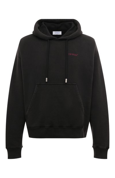 Хлопковое худи OFF-WHITE, арт. 0MBB085F24FLE00E, фото 1