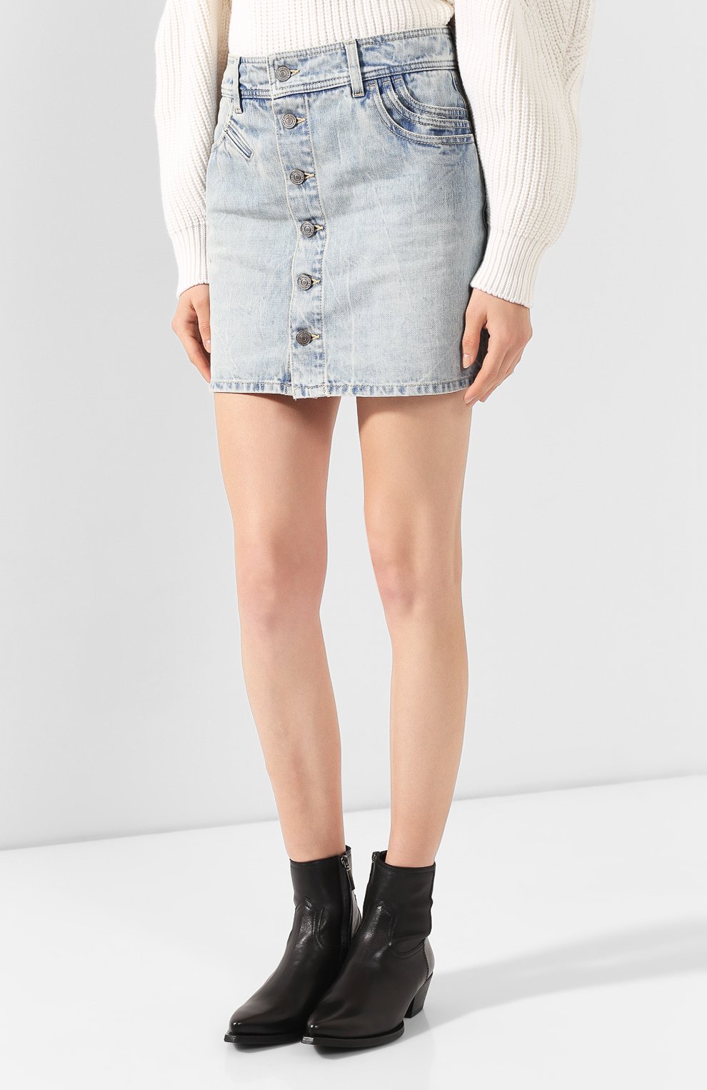 Джинсовая юбка GIVENCHY, арт. BW40BD50BQ, фото 3