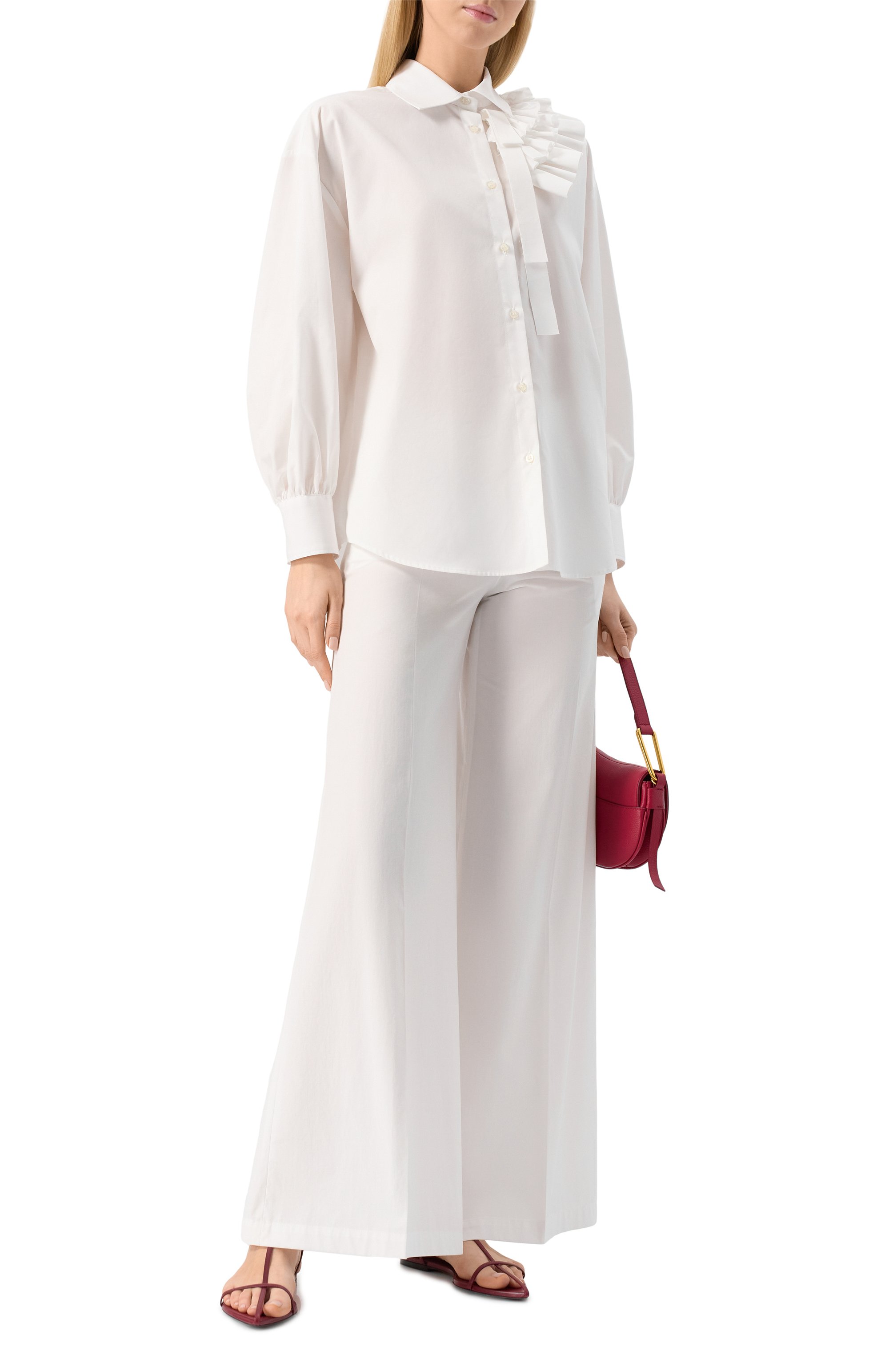 Хлопковые брюки MSGM, арт. 3842MDP08 257315/257315, фото 2