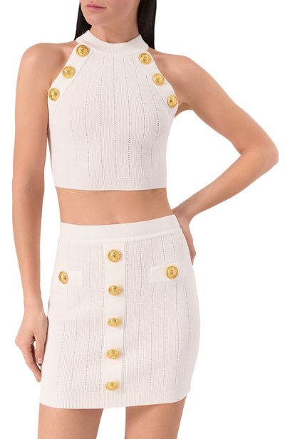 Топ из вискозы BALMAIN, арт. EF1AB390/KB07, фото 3