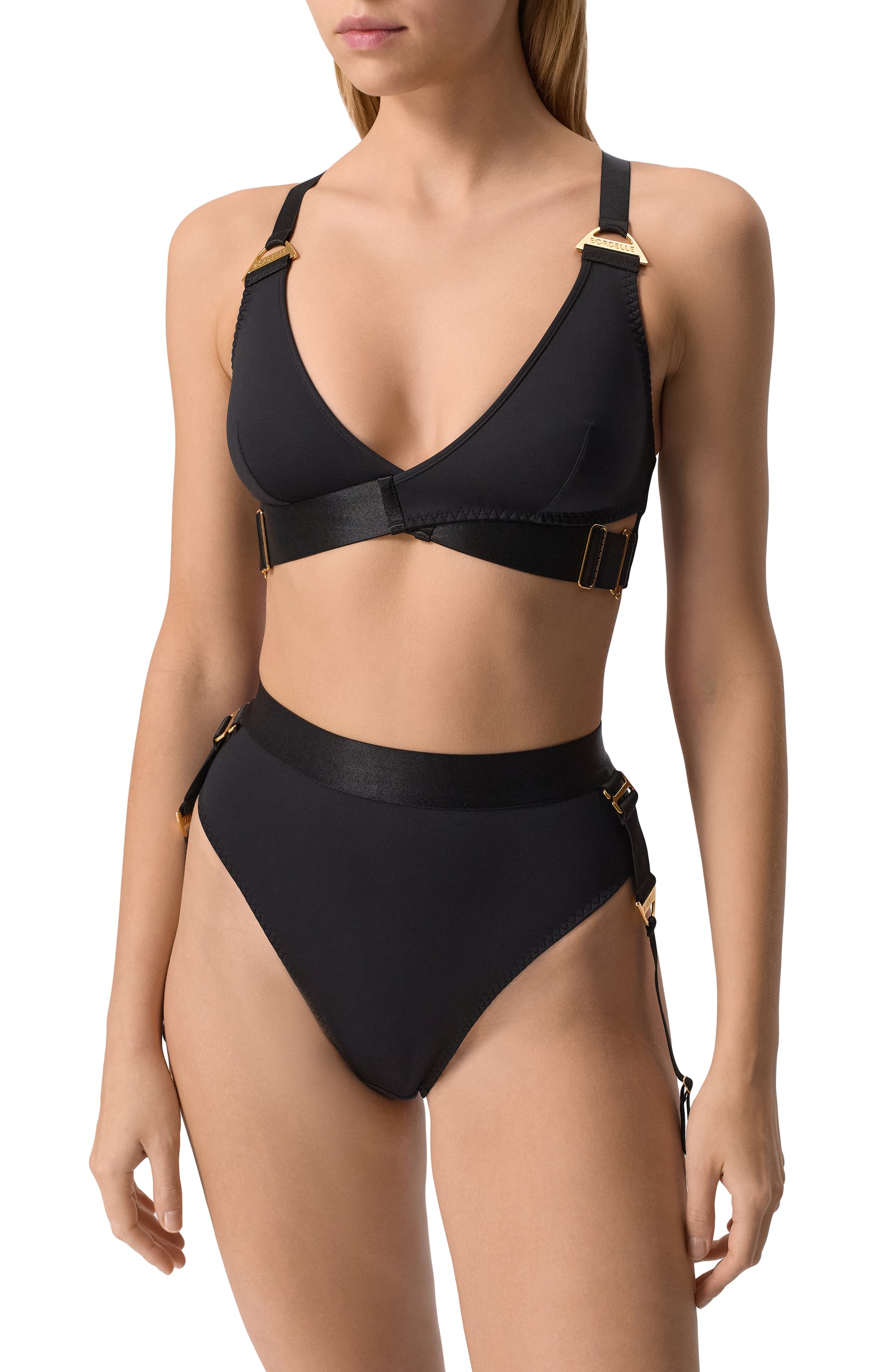 Трусы-стринги с завышенной талией BORDELLE, арт. SS25T05B, фото 2