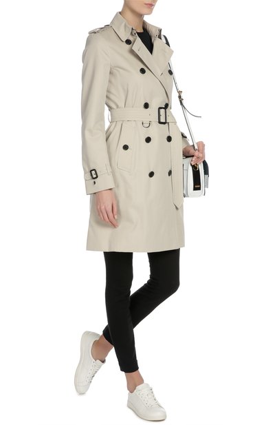 Хлопковый тренч BURBERRY, арт. 3913362, фото 4