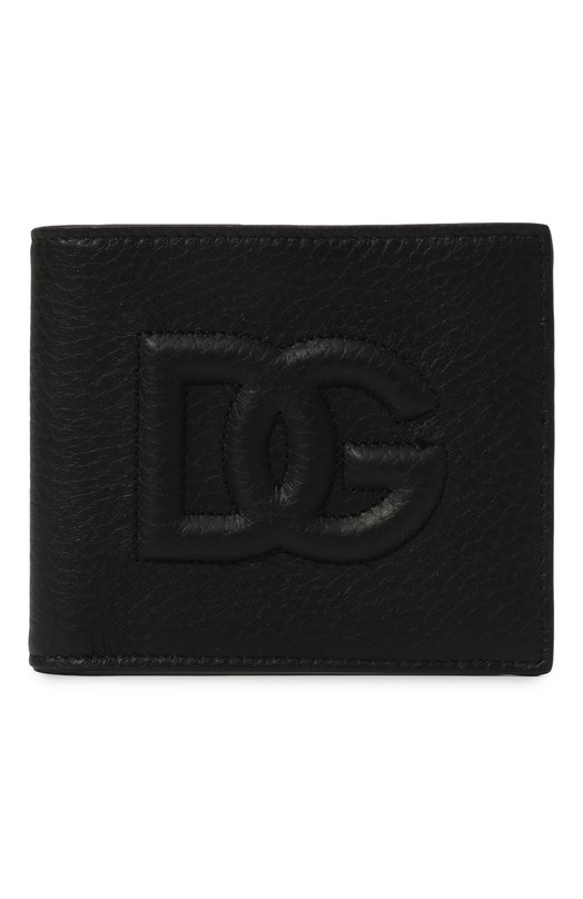 Кожаное портмоне Dolce & Gabbana BP1321/AT489 Чёрный BP1321/AT489