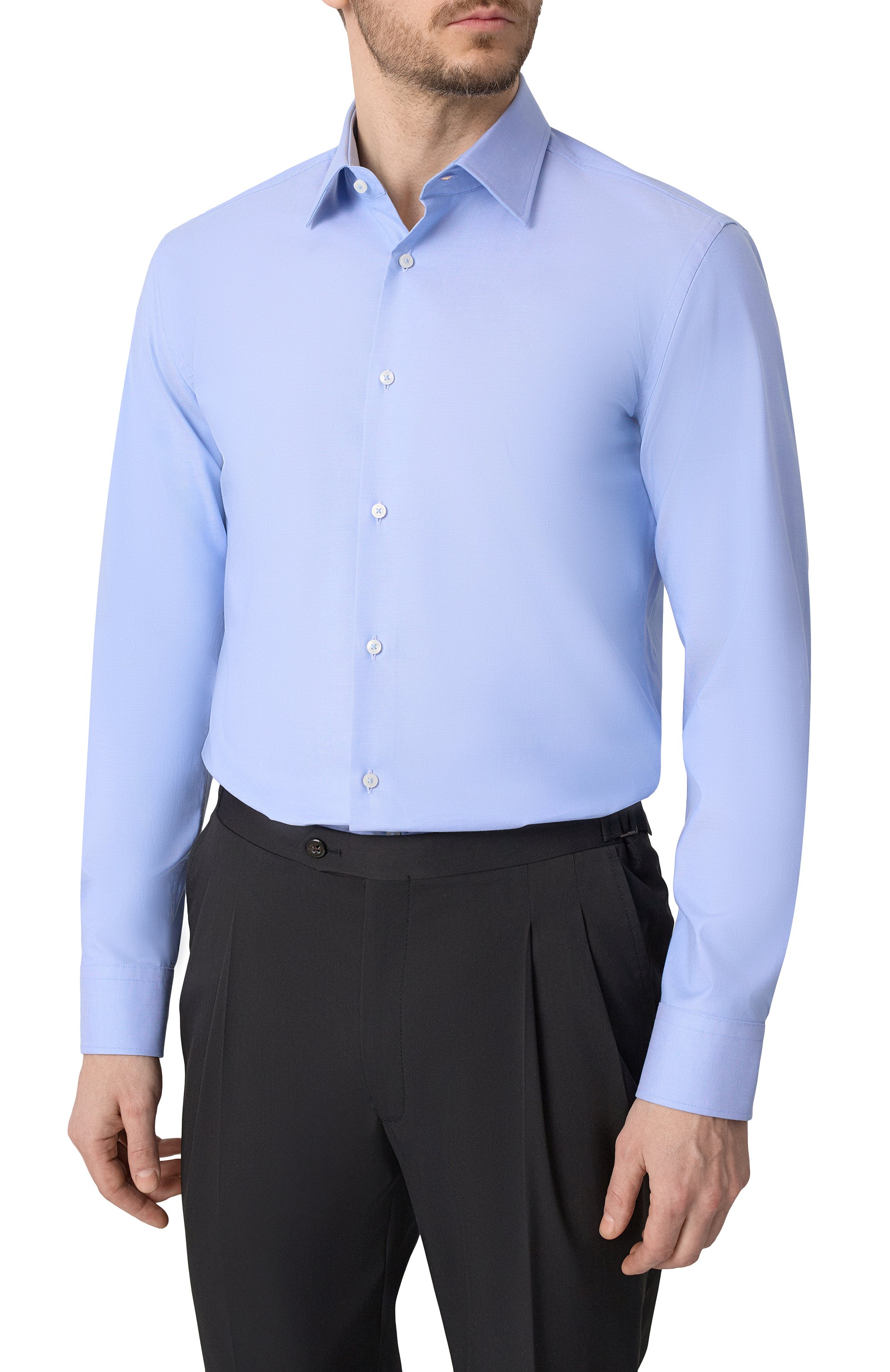 Хлопковая сорочка BOSS, арт. 50519867, фото 3