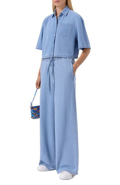 Джинсовая рубашка kodiak AG ADRIANO GOLDSCHMIED, арт. W0210-188/K0DIAK-B0XY SHIRT, фото 2