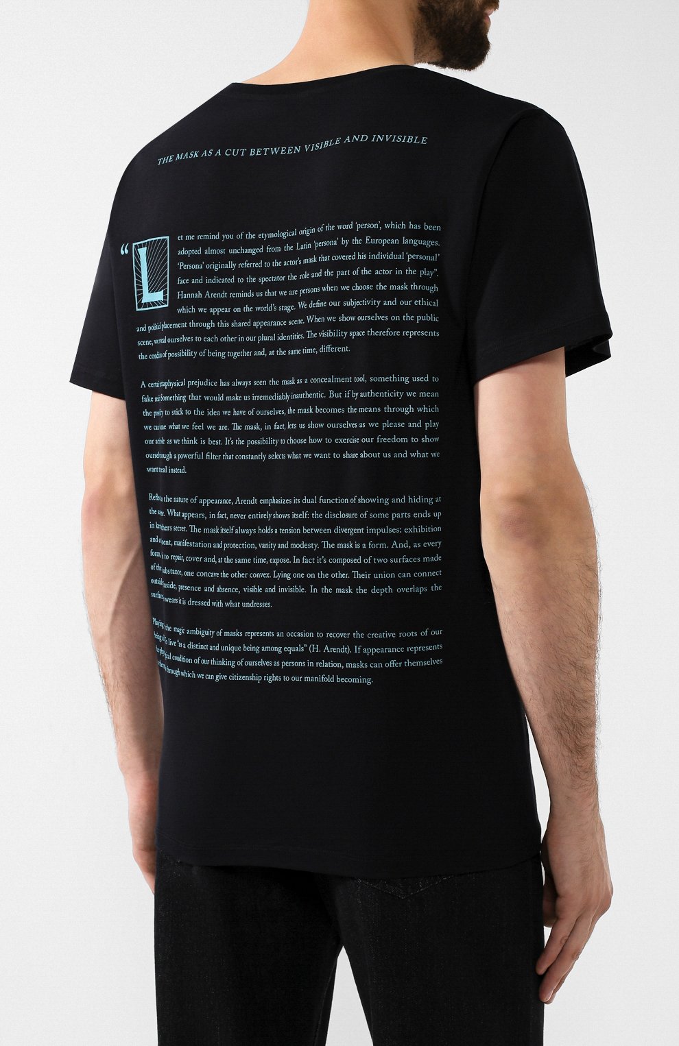 Хлопковая футболка GUCCI, арт. 493117/XJBTY, фото 4