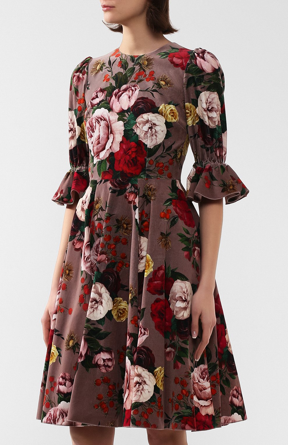 Хлопковое платье DOLCE & GABBANA, арт. F6F5RT/FSWBS, фото 3