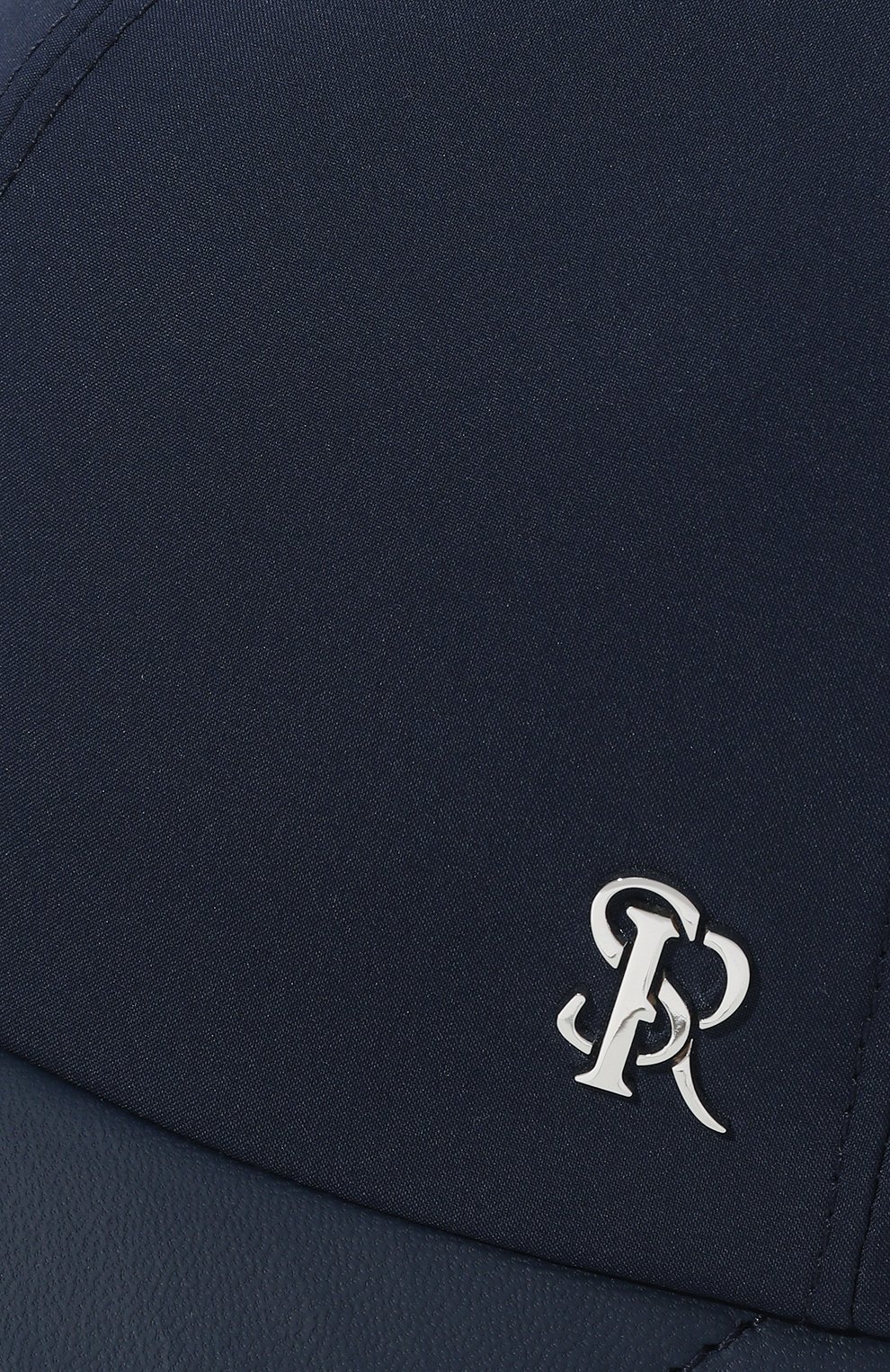 Бейсболка STEFANO RICCI темно-синего цвета по цене 61550 руб., арт. MCV21NV06E/PL001H, фото 4 Бейсболка STEFANO RICCI, арт. MCV21NV06E/PL001H, фото 4