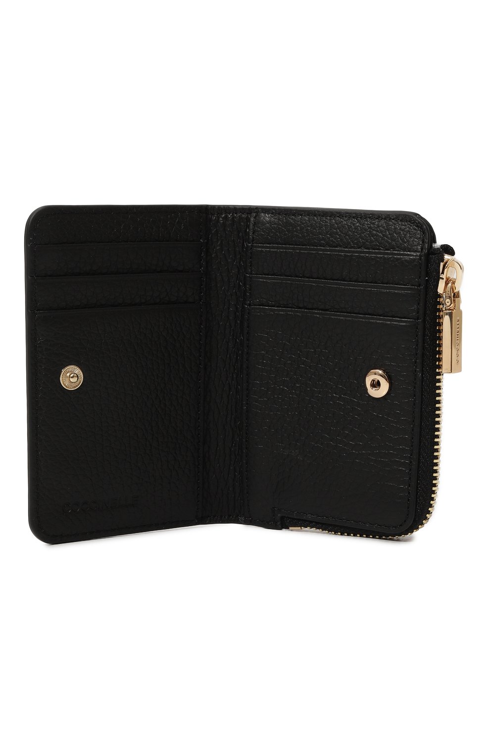 Кожаный кошелек COCCINELLE черного цвета по цене 9950 руб., арт. E2 MW5 17 01 01, фото 3 Кожаный кошелек COCCINELLE, арт. E2 MW5 17 01 01, фото 3