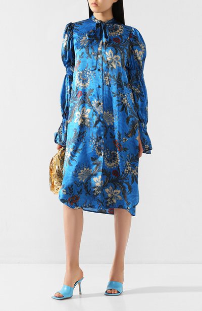 Шелковое платье DRIES VAN NOTEN, арт. 201-11080-9413, фото 2