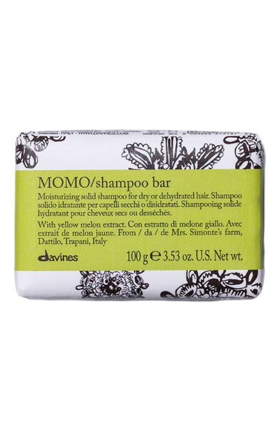 Женский твёрдый шампунь для глубокого увлажнения волос momo (100g) DAVINES, арт. 75579