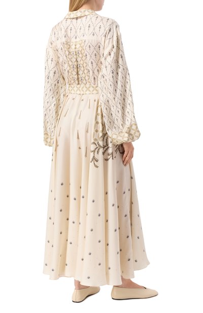 Шелковое платье AKHMADULLINA, арт. 1225.5D107/S003, фото 4