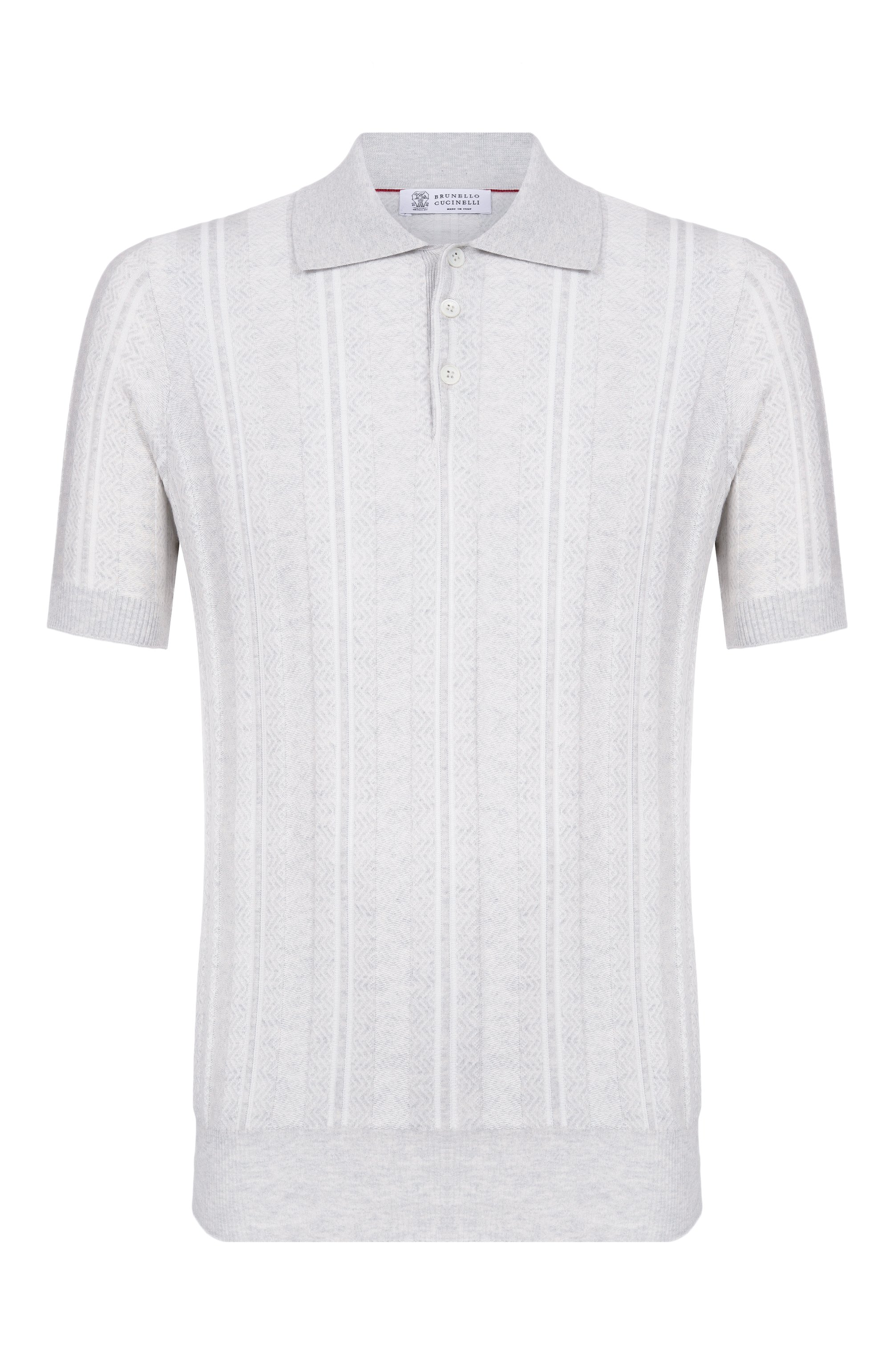Хлопковое поло BRUNELLO CUCINELLI, арт. M29806305, фото 1
