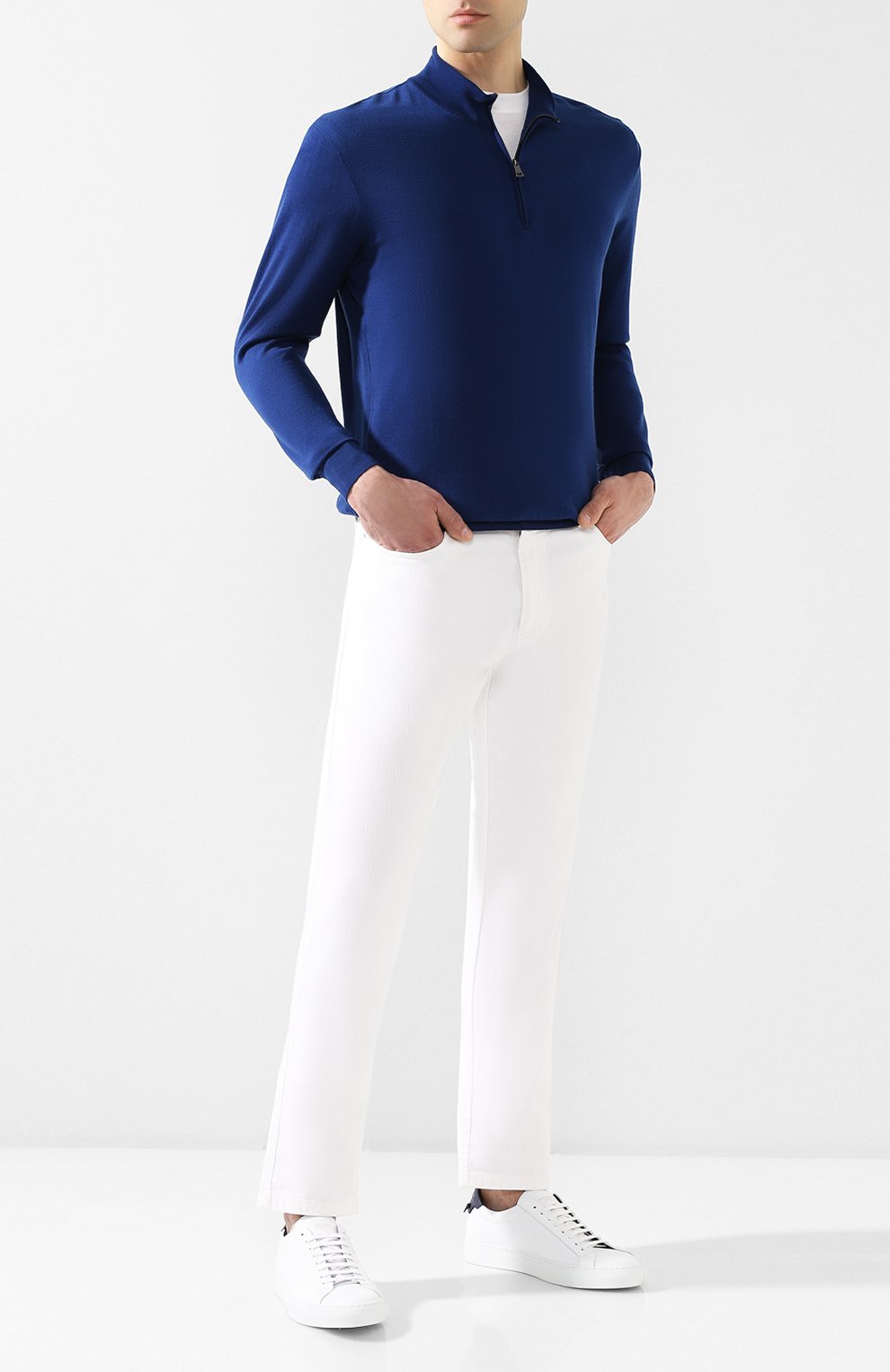 Хлопковые брюки  PAUL&SHARK, арт. P19P4018, фото 2