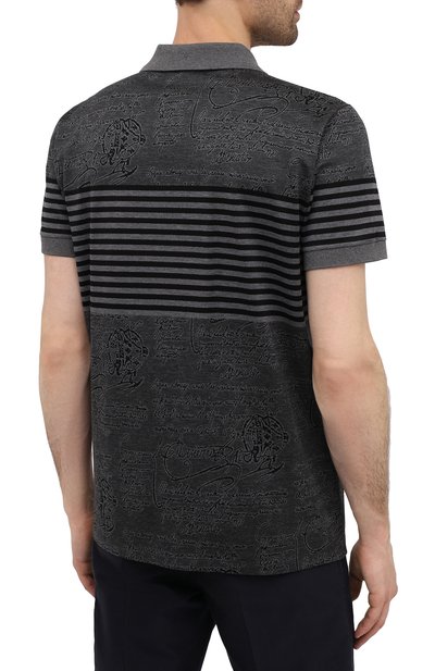 Хлопковое поло BERLUTI, арт. R19JPS44-001, фото 4