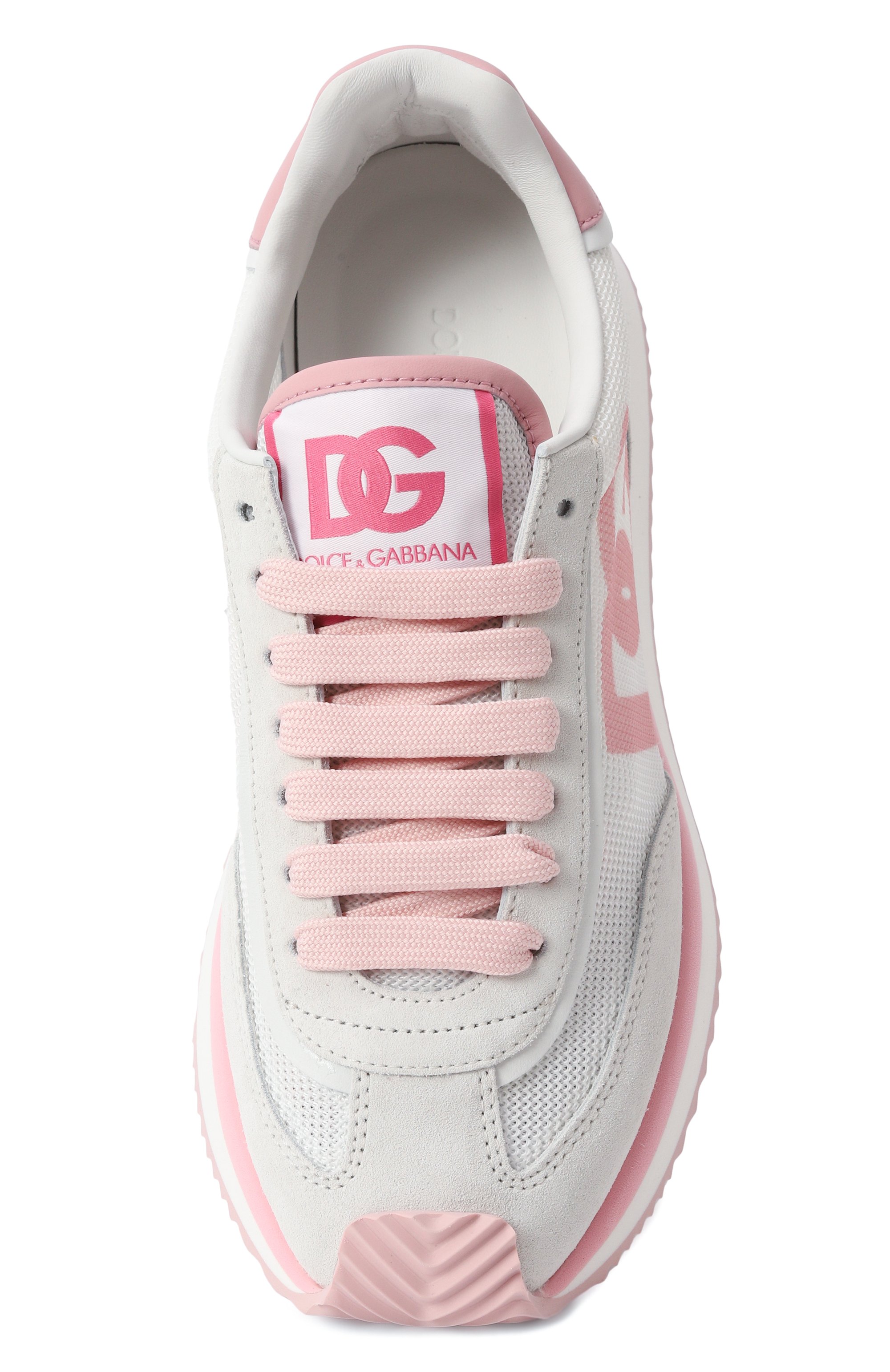 Комбинированные кроссовки dg cushion DOLCE & GABBANA, арт. CK2288/A5355, фото 6