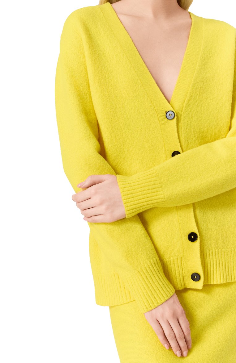 Шерстяной кардиган JIL SANDER, арт. J01HP0002/J14603, фото 1