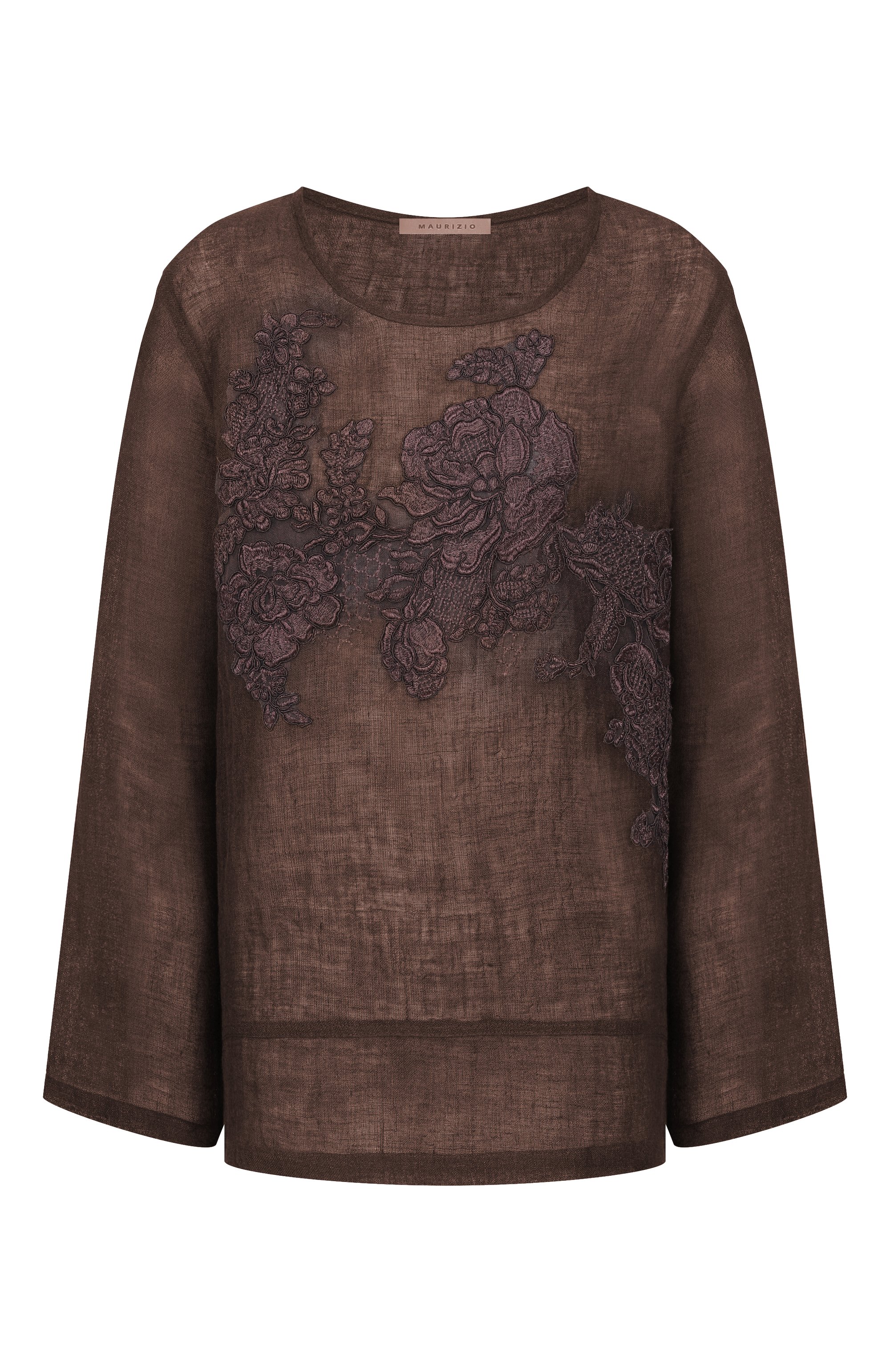 Льняная блузка MAURIZIO, арт. W08221081, фото 1