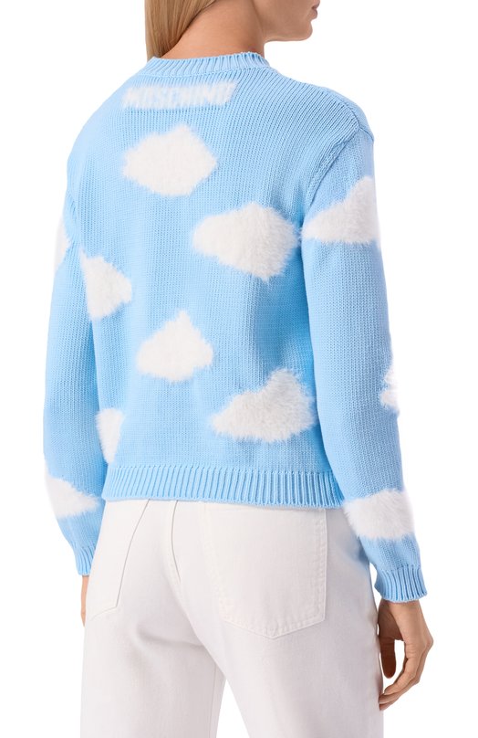 Свитер Moschino A0936/0507 Голубой  A0936/0507 Фото 4