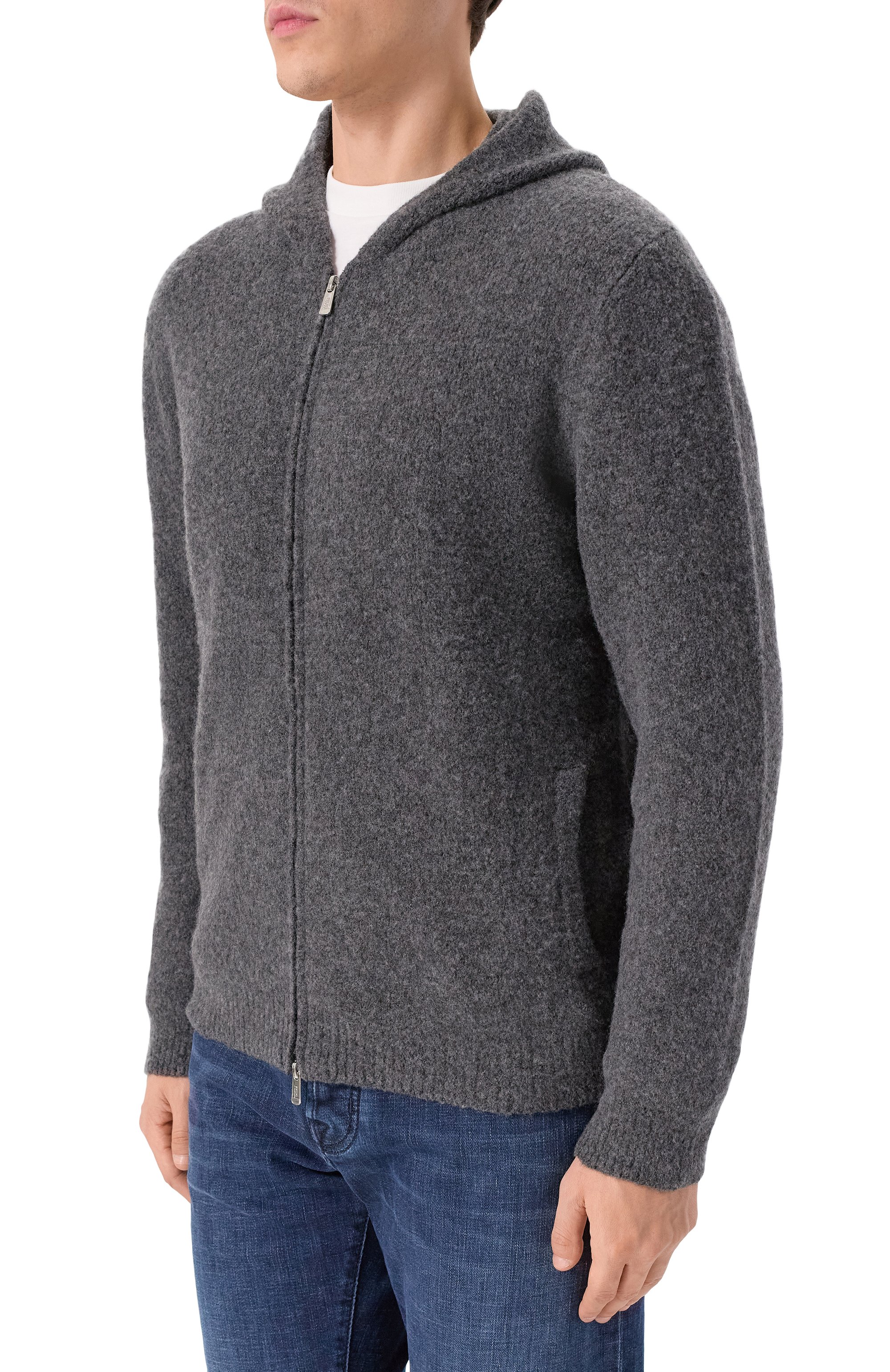 Кардиган из шерсти и кашемира FEDELI, арт. MU006434, фото 3