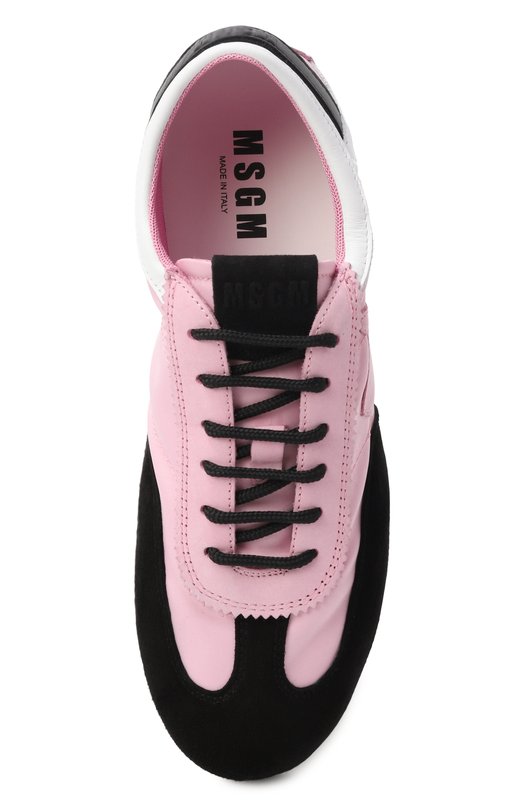 Комбинированные кеды MSGM 4041MDS024/994 Розовый  4041MDS024/994 Фото 6