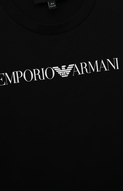 Хлопковая футболка EMPORIO ARMANI, арт. 8N4TN5/1JPZZ, фото 3