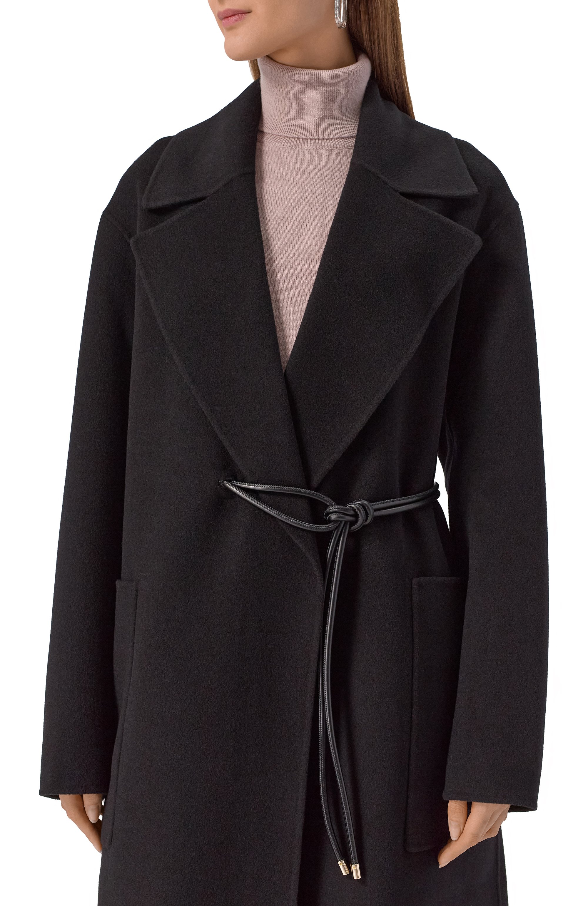 Шерстяное пальто SPORTMAX, арт. ABATE, фото 5