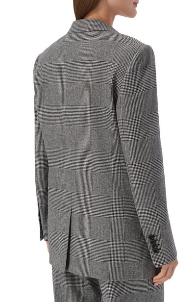 Жакет из шерсти и кашемира DOLCE & GABBANA серого цвета по цене 391000 руб., арт. F2JCBT/FQ205, фото 4 Жакет из шерсти и кашемира DOLCE & GABBANA, арт. F2JCBT/FQ205, фото 4