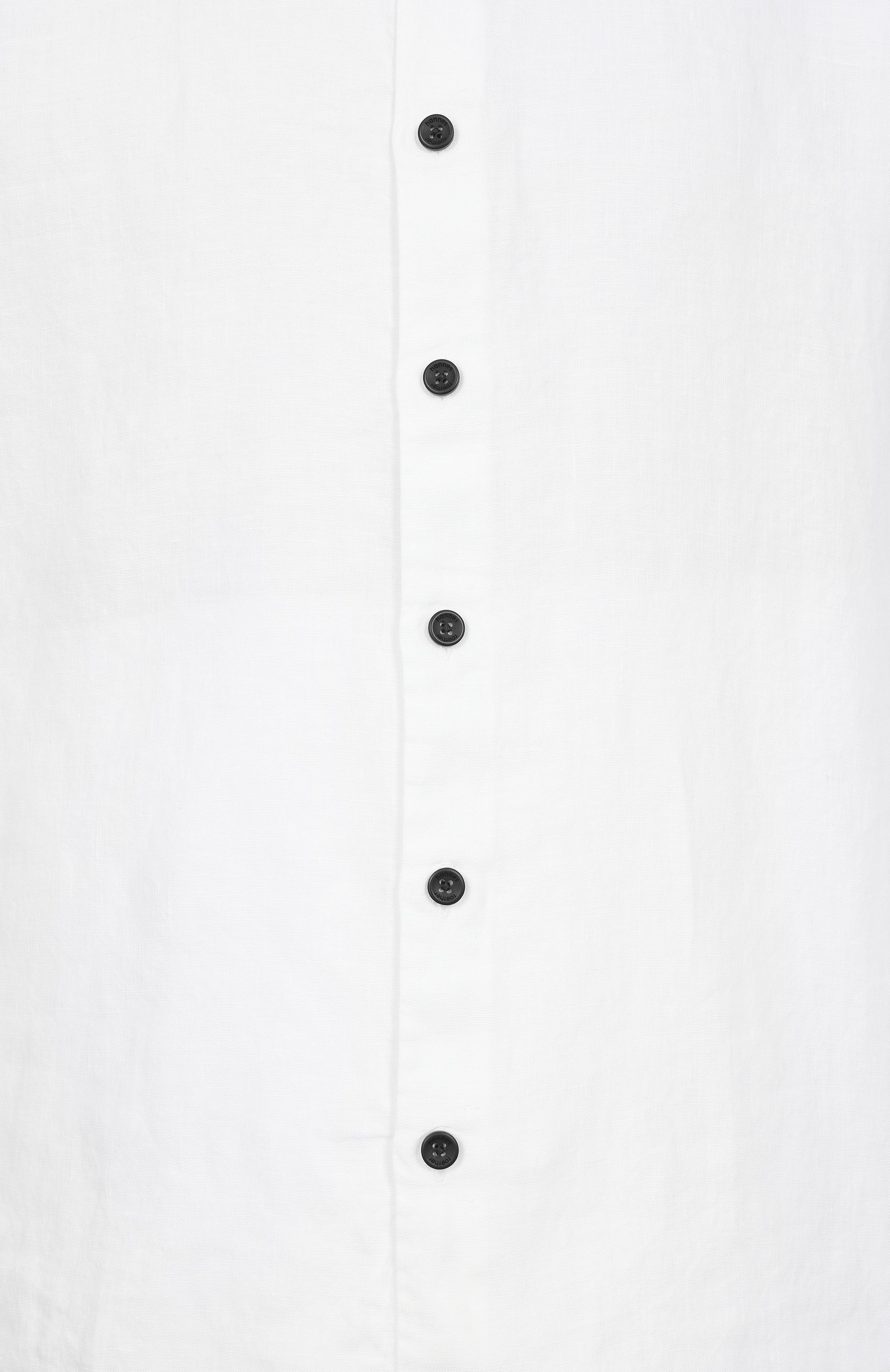 Льняная рубашка HANNES ROETHER белого цвета по цене 27300 руб., арт. MIL29SKE.608, фото 6 Льняная рубашка HANNES ROETHER, арт. MIL29SKE.608, фото 6